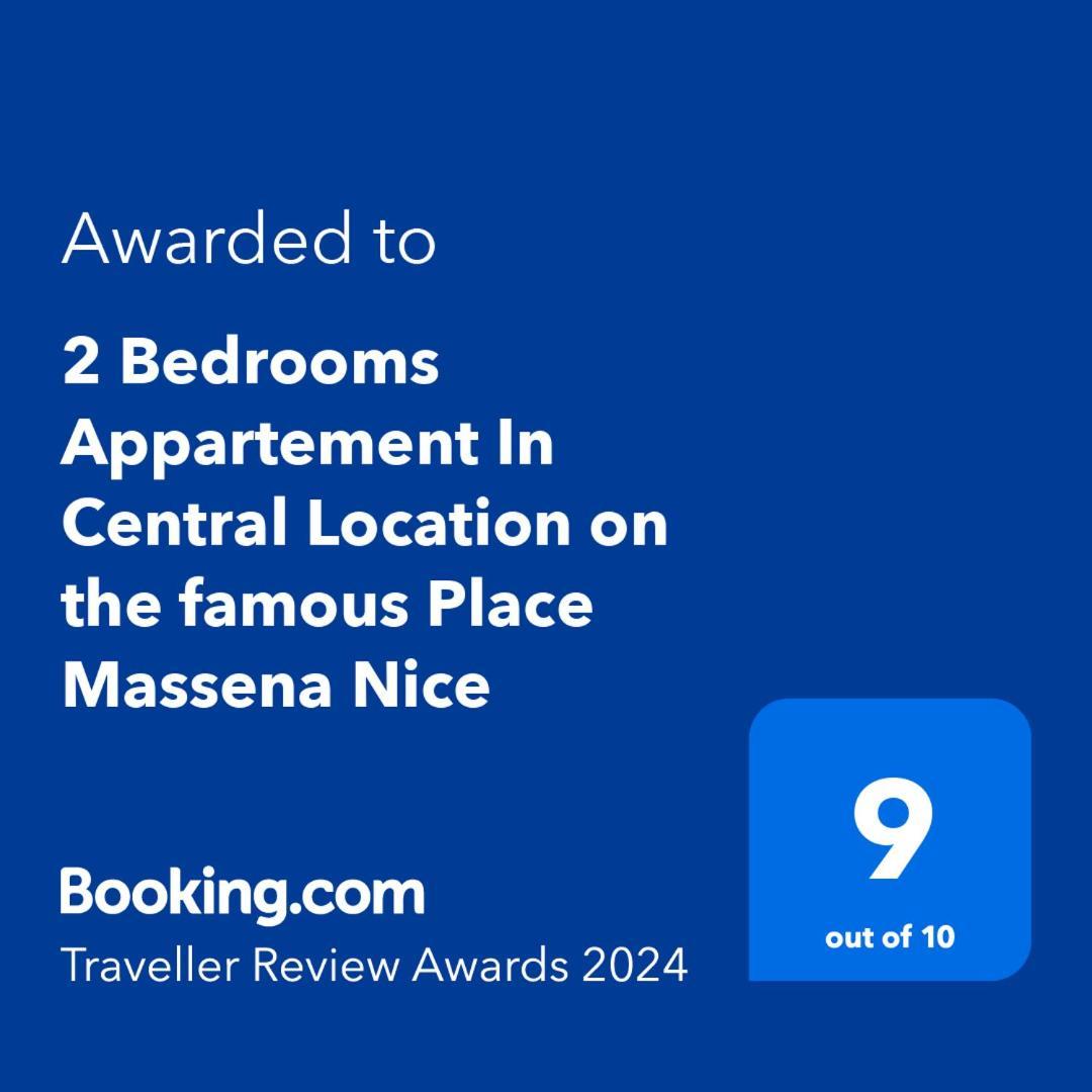 2 Bedrooms Appartement In Central Location On The Famous Place Massena Nizza Esterno foto