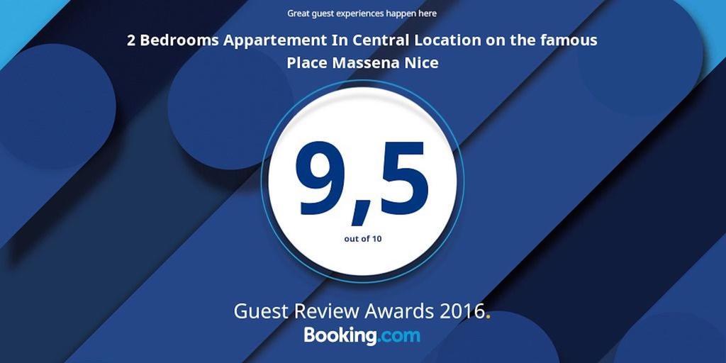 2 Bedrooms Appartement In Central Location On The Famous Place Massena Nizza Esterno foto